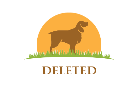 dog and sun logo