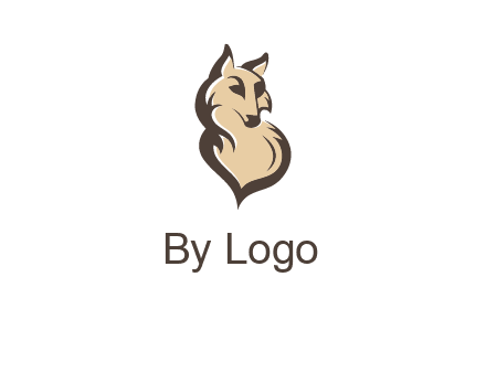 abstract foxy logo