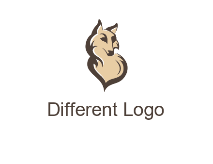 abstract foxy logo