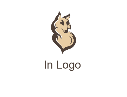 abstract foxy logo