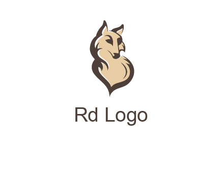 abstract foxy logo