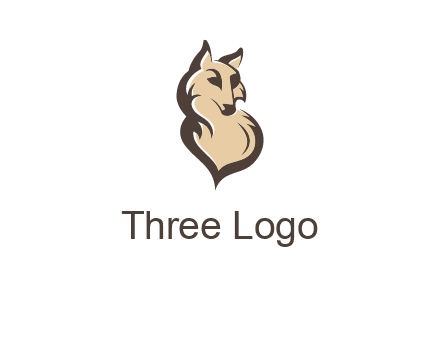 abstract foxy logo