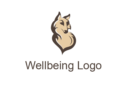 abstract foxy logo