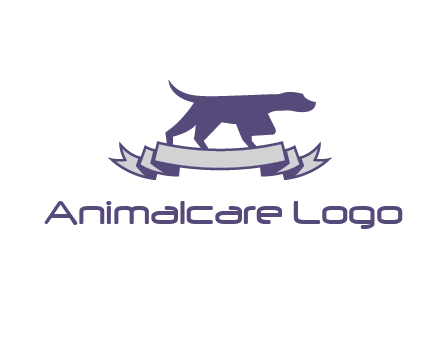 dog pointing logo