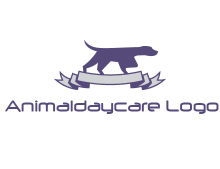 dog pointing logo