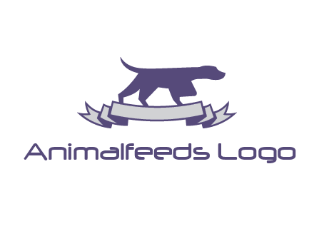 dog pointing logo