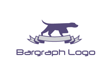 dog pointing logo
