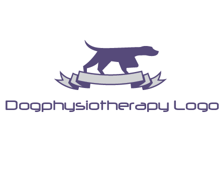 dog pointing logo