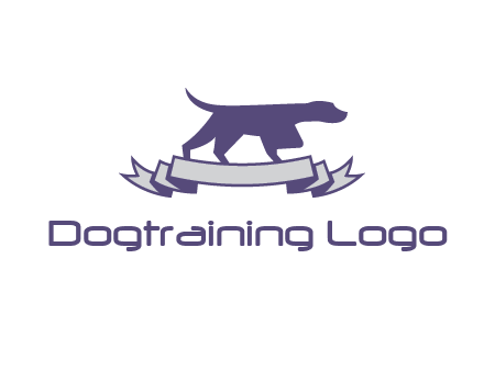 dog pointing logo