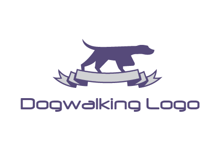 dog pointing logo