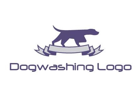 dog pointing logo