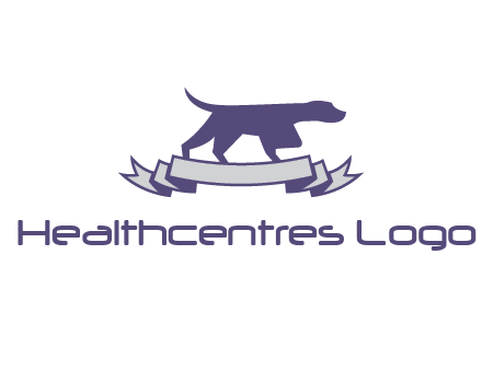 dog pointing logo