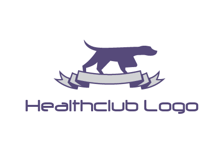 dog pointing logo