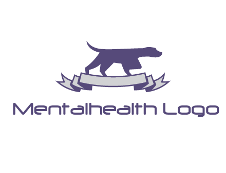 dog pointing logo