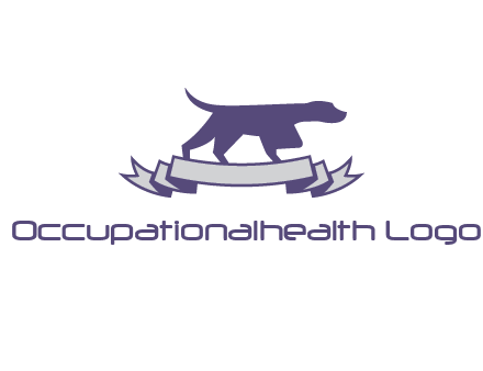 dog pointing logo