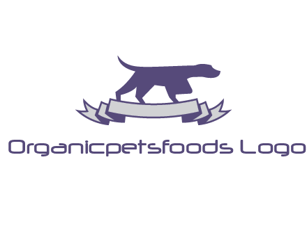 dog pointing logo