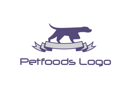 dog pointing logo