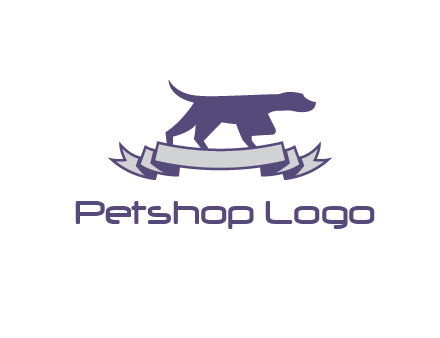 dog pointing logo