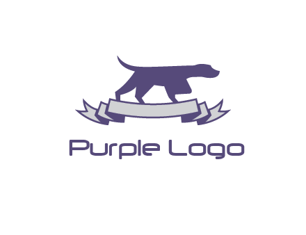 dog pointing logo