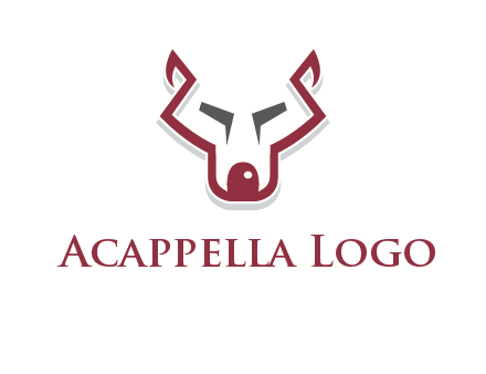 wolf face outline logo