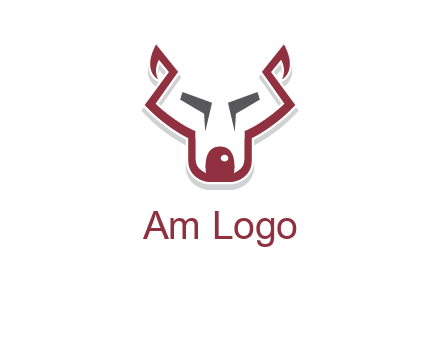 wolf face outline logo