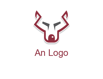 wolf face outline logo