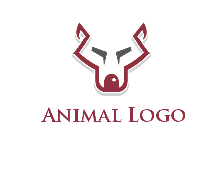 wolf face outline logo