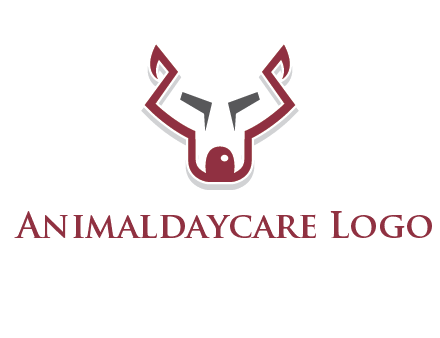 wolf face outline logo