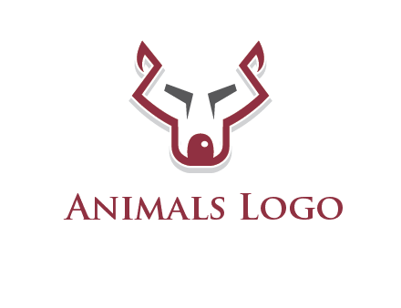 wolf face outline logo