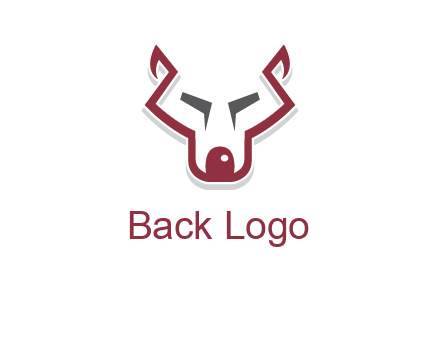 wolf face outline logo