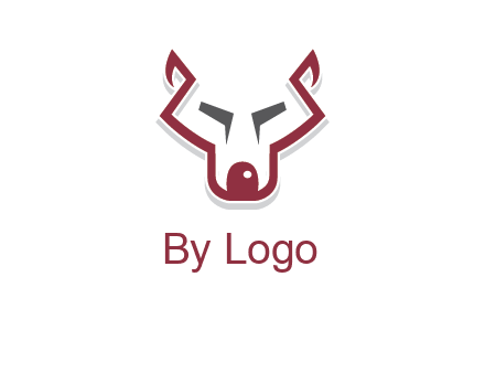 wolf face outline logo
