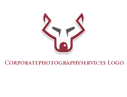 wolf face outline logo