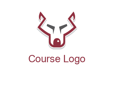 wolf face outline logo