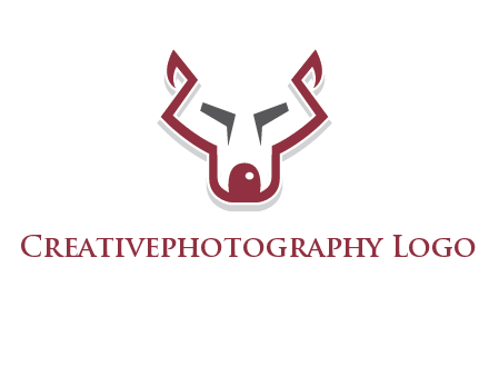 wolf face outline logo