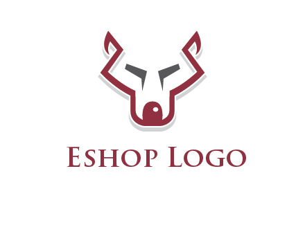 wolf face outline logo