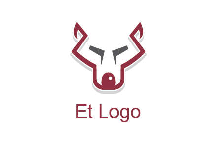 wolf face outline logo