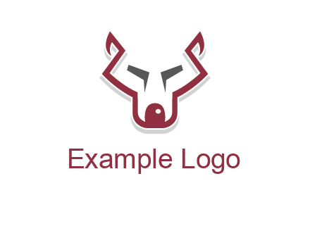 wolf face outline logo