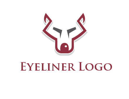 wolf face outline logo