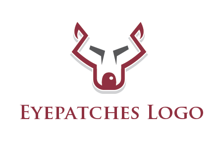 wolf face outline logo