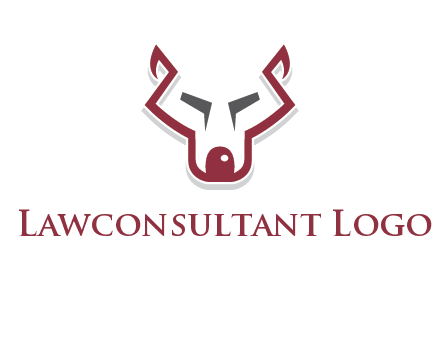 wolf face outline logo