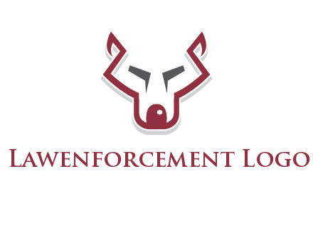 wolf face outline logo