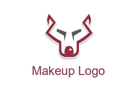 wolf face outline logo
