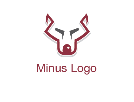 wolf face outline logo