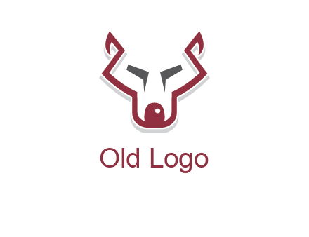 wolf face outline logo