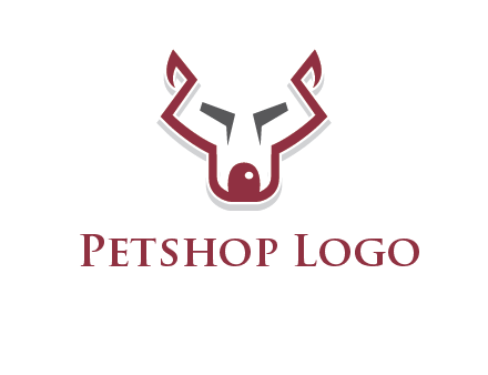 wolf face outline logo