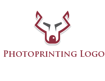 wolf face outline logo