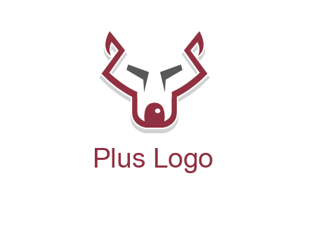 wolf face outline logo