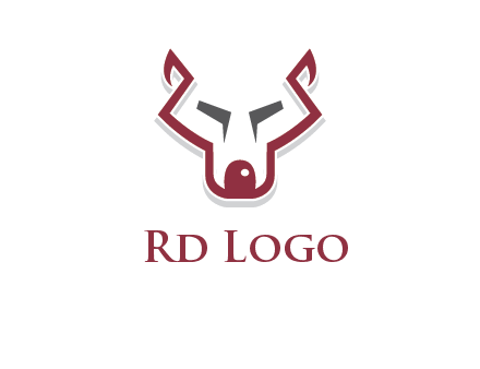 wolf face outline logo