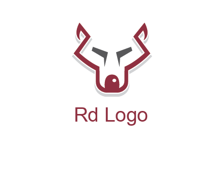 wolf face outline logo