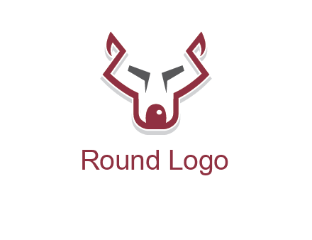 wolf face outline logo